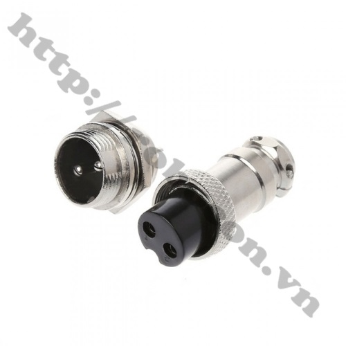 Jack GX16-2P, jack nối connector